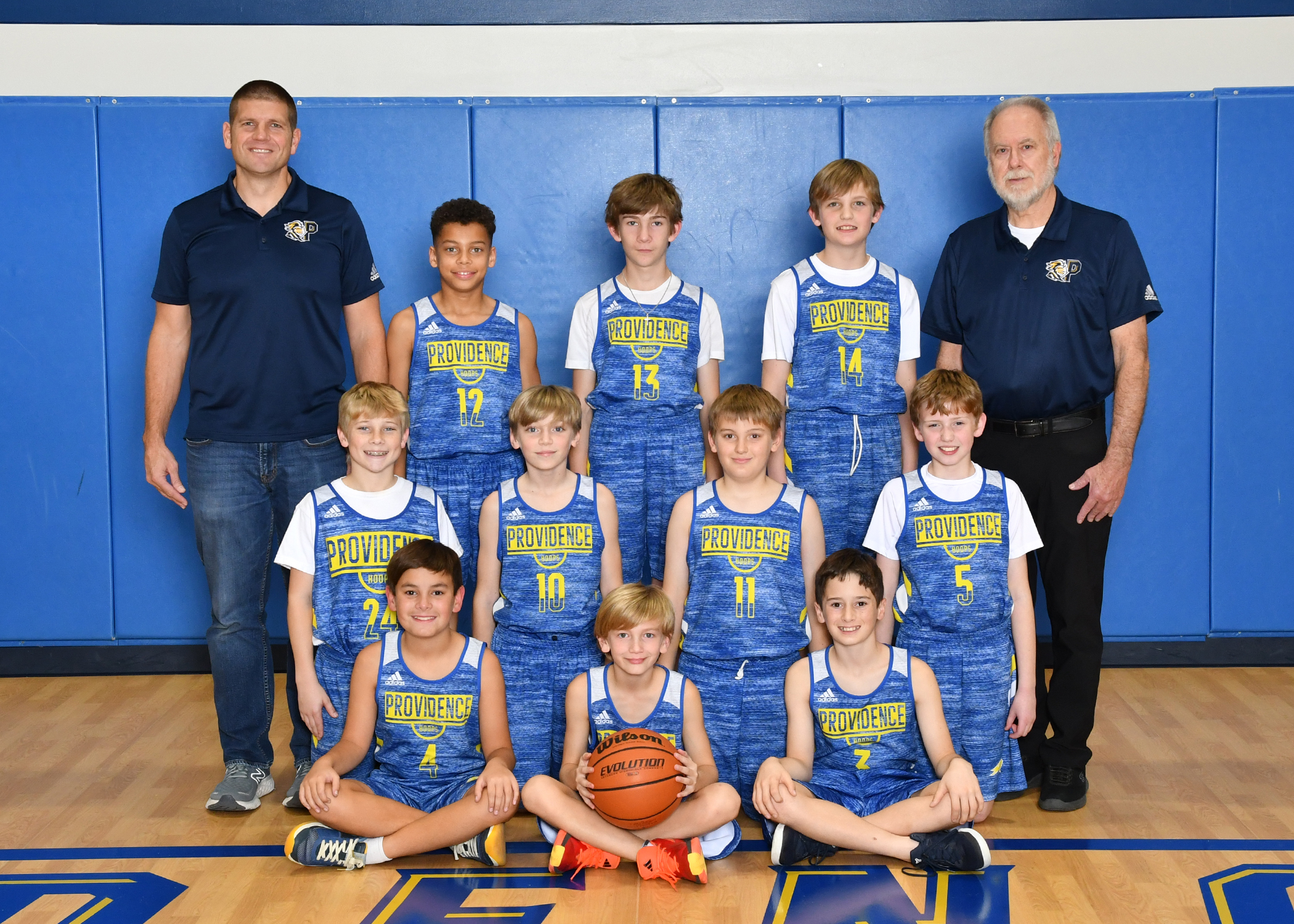 Providence Classical School 2024-2025 Middle School Boys Basketball B Team