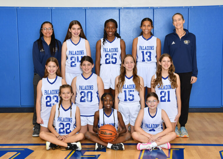 Providence Classical School 2024-2025 Middle School Girls Basketball Team
