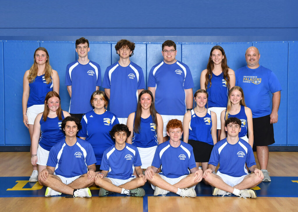 Providence Classical School 2023-2024 Varsity Tennis Team