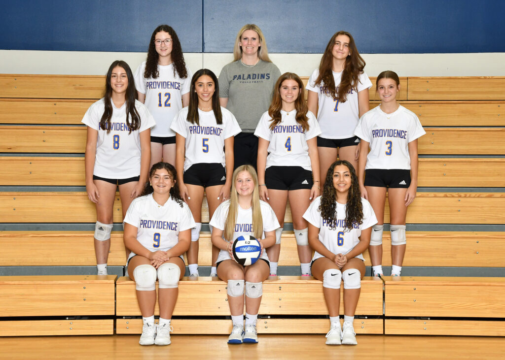 Providence Classical School Junior Varsity Volleyball Team 2024